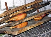 il maiale: prodotti tipi campania